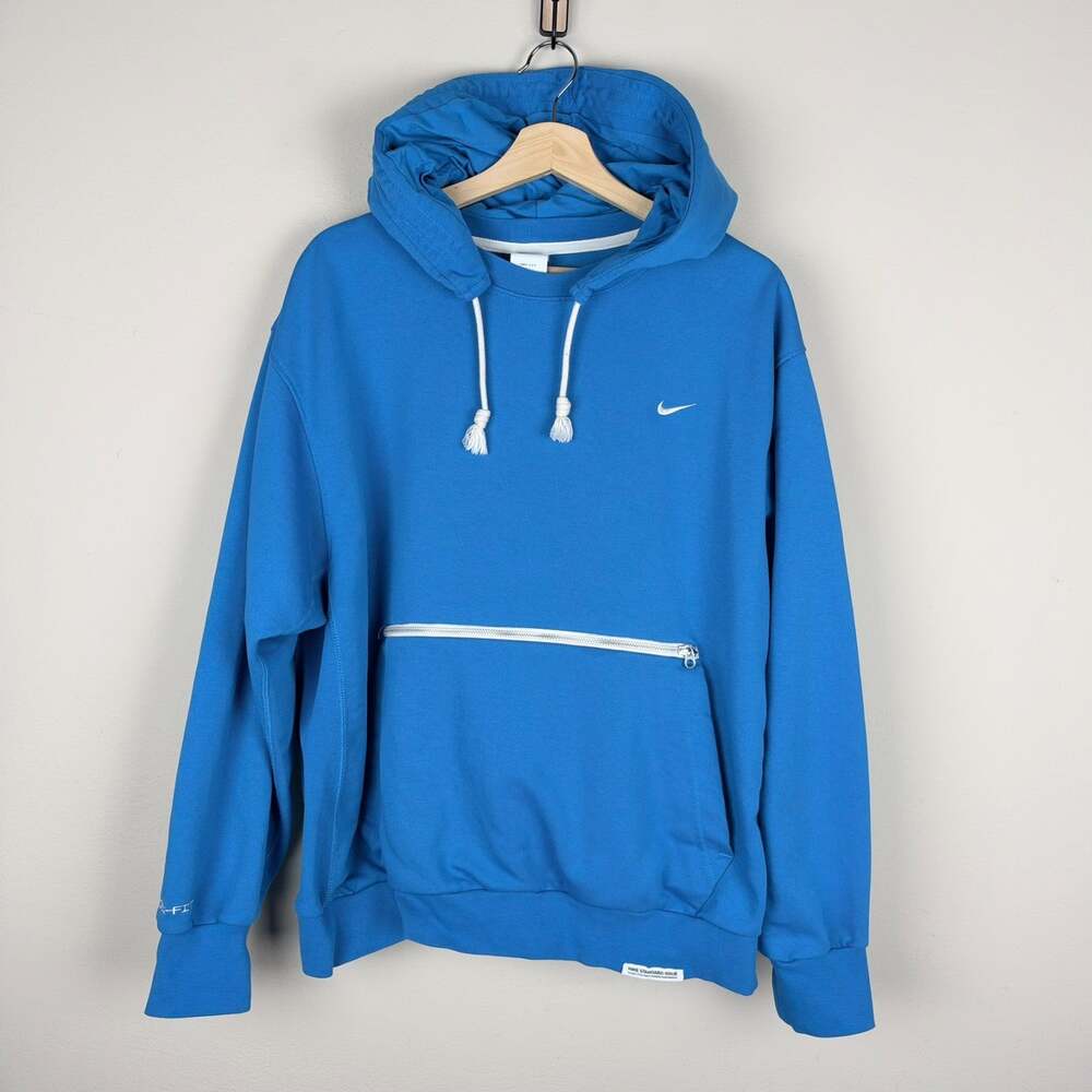 Nike Dri Fit Standard Issue Pullover Cotton Blend Hoodie Sweatshirt Mens Sz XL
